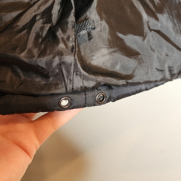 Double Down Black Down Puffer Coat Size Large Steve & Barry's - Picture 10 of 16